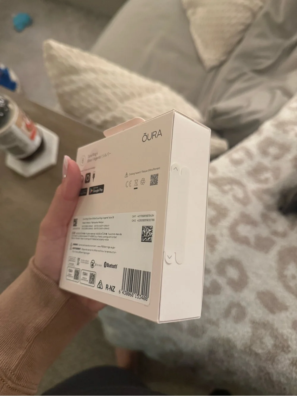 Brand New Ōura Ring 4 - Silver Smart Ring (Size 8) Unopened